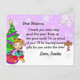 Postcards from Santa: Holiday Ethnic Elf