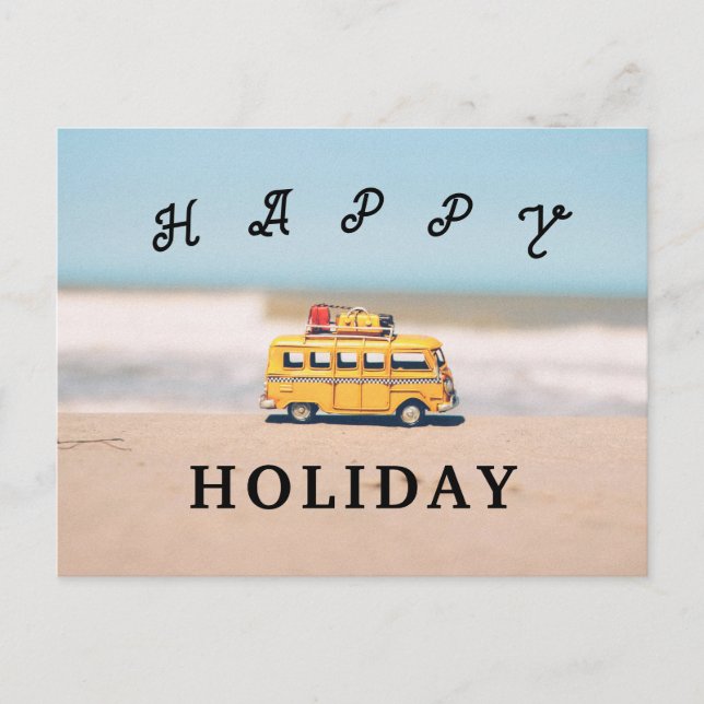 Postcards happy holiday (Front)