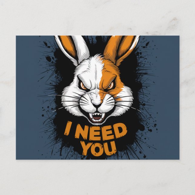 Postcards I Need You 04 (Front)
