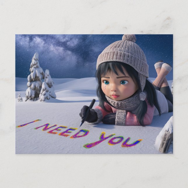 Postcards I Need You 05 (Front)