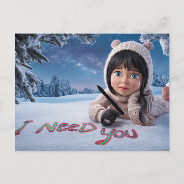 Postcards I Need You 07 (Front)