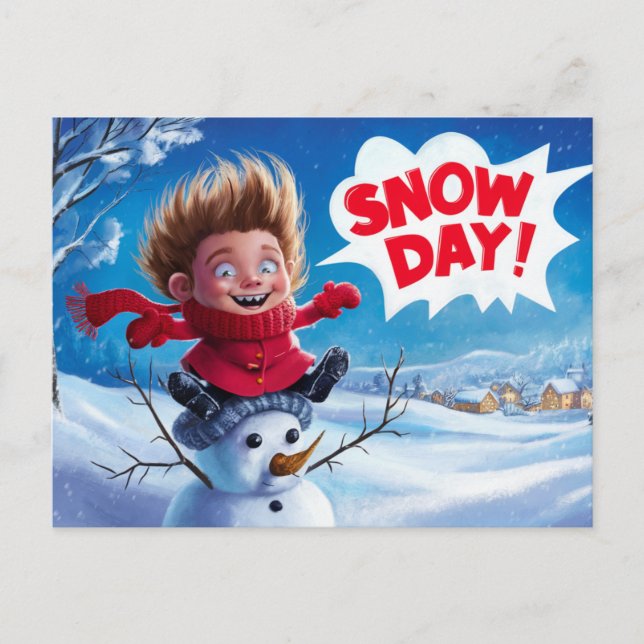 Postcards Snow Day 02 (Front)