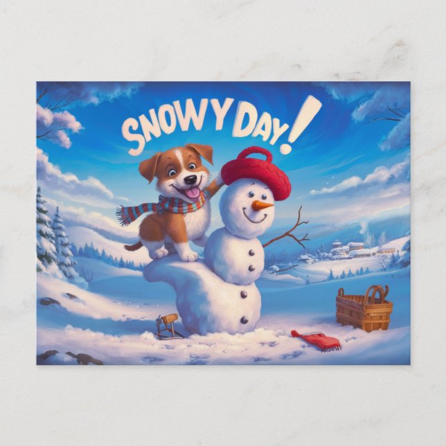 Postcards Snow Day 09 (Front)