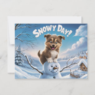 Postcards Snow Day 10