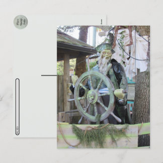 Postcrossing - Ghost Pirate Halloween Postcard