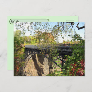 Postcrossing  - Pic of a Bridge in New Jersey Postcard