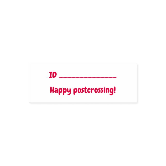 Postcrossing stamp (Design)