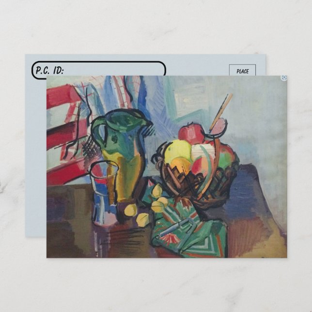 Postcrossing - Still Life Painted by Ben Benn Postcard (Front/Back)