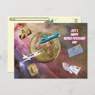 Postcrossing World Postcard Day Postcard (Oct 1)