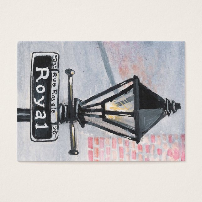 Poste d'ampoule de rue Royal (Devant)