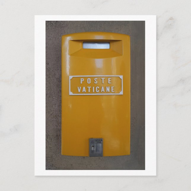 Poste Vaticane Postcard (Front)