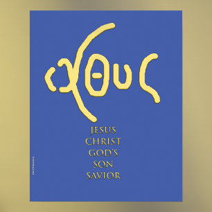 POSTER Ι Θ Υ (ICHTHYS)