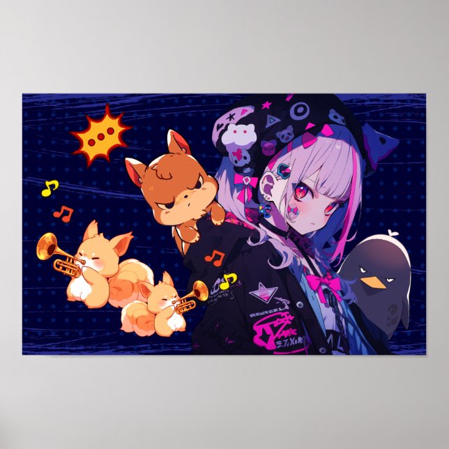 POSTER ポスター｜VACHABORG グッズ「♪ めいくのーのいず」 ポスター (Devant)