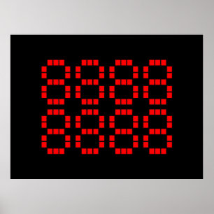 Poster 八 八 八 八 八 八 八 88888888八   Chiffres chanceux