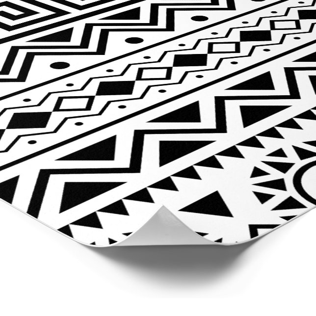 Poster 02012020 Motif ethnique tribal-01 (Coin)