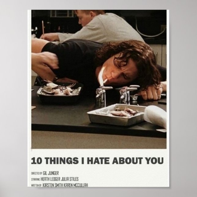 Poster 0 Choses Que Je Déteste Sur Vous Film (Devant)