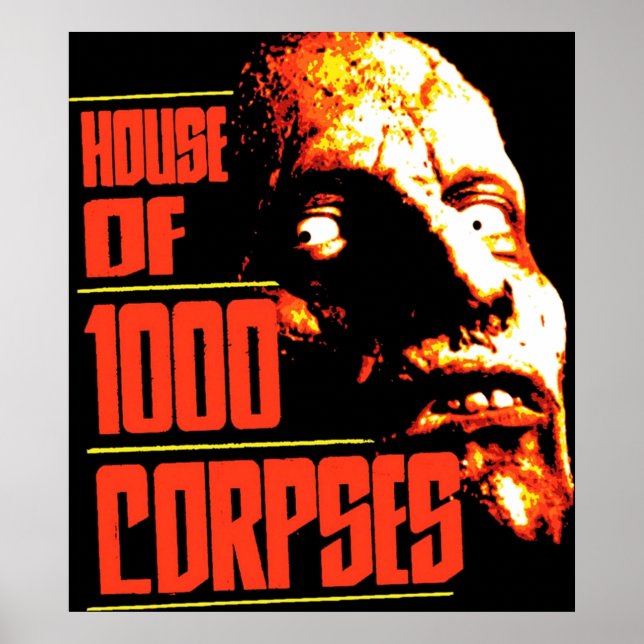 Poster 1000 cadavres (Devant)