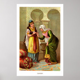 Poster 1001 nuits arabes : Ganem