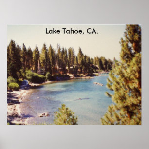 Poster 100_1068Lac Tahoe, Lac Tahoe, CA.