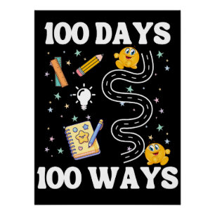 Poster 100 Jours 100 Voies