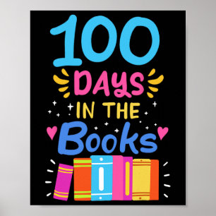Poster 100 Jours De Lecture Étudiante De L'École