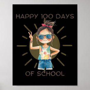 Poster 100 Jours De Tenue D'École Pour Enseignants Et Enf