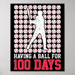Poster 100 jours d'école Bysebyll 100e jour Bylls pour ga