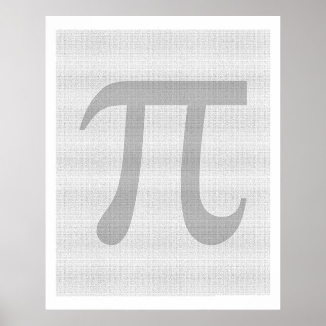 Poster 100 Mille Morceaux de Pi (Devant)