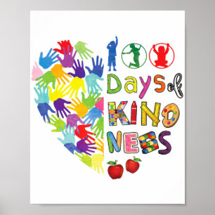Poster 100e Jour de l'école 100 Jours de consolation