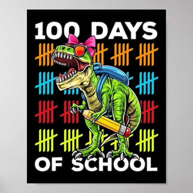 Poster 100E Jour D'Enseignants 100 Jours 3 (Devant)