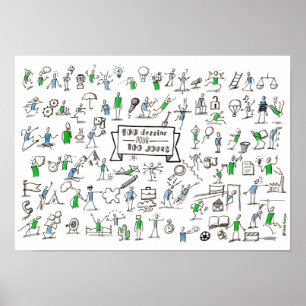 Poster 100Pictos