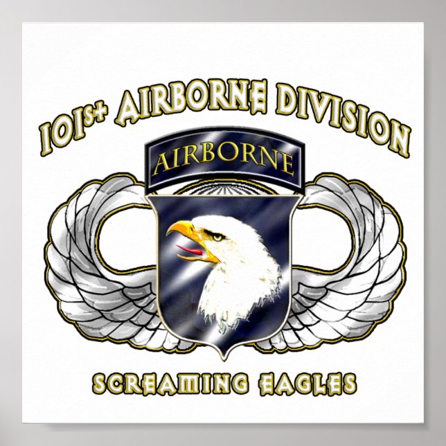 Poster 101e division aéroportée (Devant)