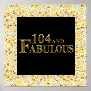 Poster 104 Anniversaire 
