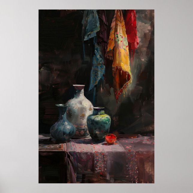 Poster 1066 Trois Vases (Devant)