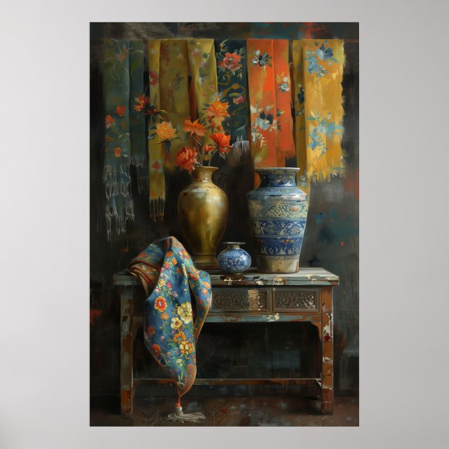 Poster 1068 Trois Vases (Devant)