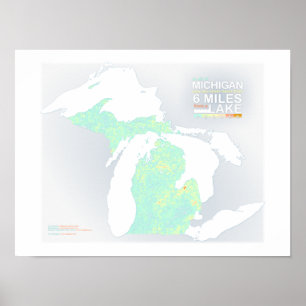 Poster 10 kilomètres dans le Michigan