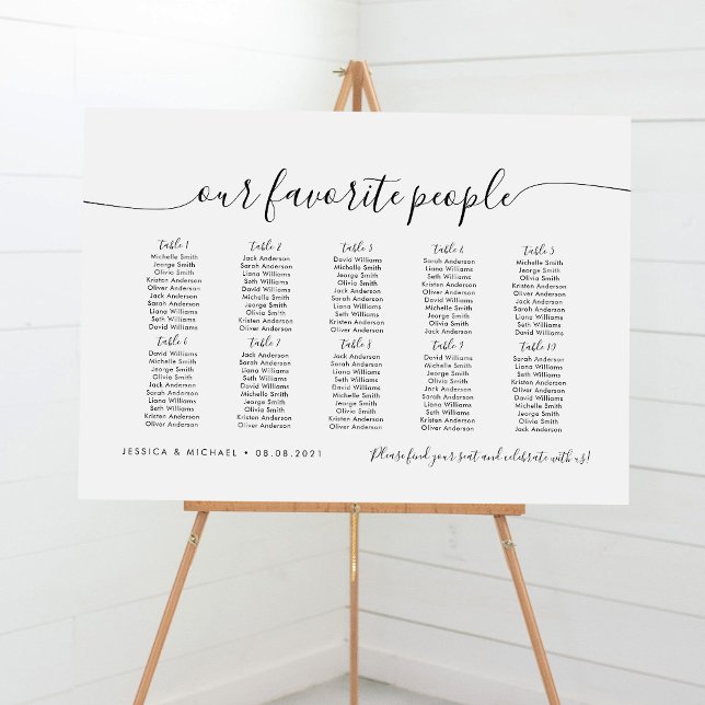 Poster 10 Tables Moderne Nos Favoris Poids de table (Créateur téléchargé)