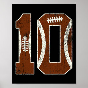 Poster 10e anniversaire Amateurs de football Bdy Boy 10 a