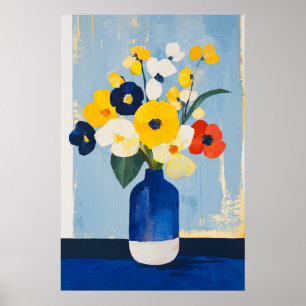 Poster 1131 Force Et Calme D'Un Minimalisme Floral - Hi