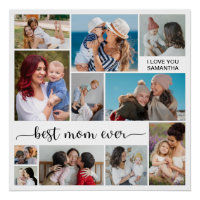 11 Photo Collage Meilleure maman jamais brillant