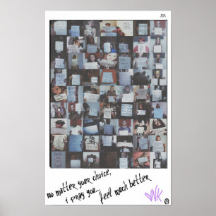 Poster 11" x 17" "Sans titre" Vidéo musicale Vida Killz P