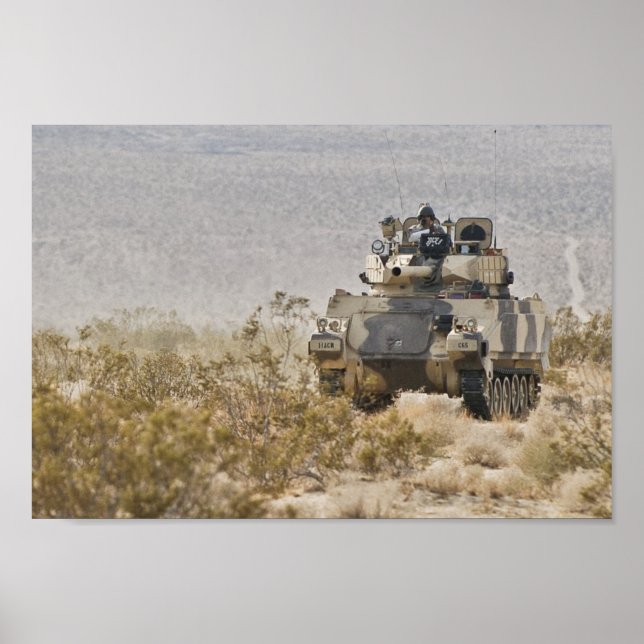Poster 11e régiment de cavalerie blindée (Devant)