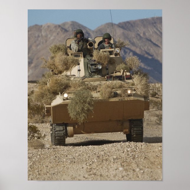 Poster 11e régiment de cavalerie blindée (Devant)