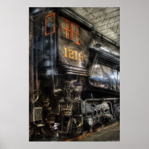 Poster 1218 - Norfolk Western - Classe A - 1218