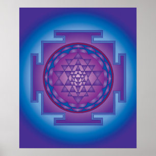 POSTER 12 SRI YANTRA - TRANSCENDANCE