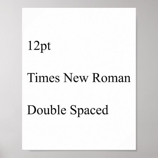 Poster 12pt Times New Roman Double Spaced  (Devant)