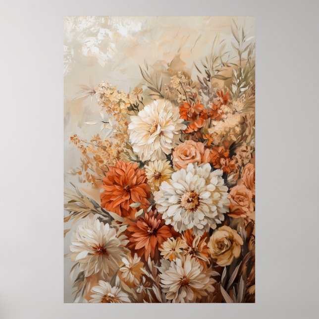 Poster 1309 Floral (Devant)