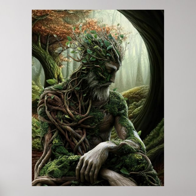 Poster *~* 13 FD3 Arbre de vie Gardien de la Terre (Devant)