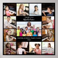 13 Photo Collage Music Enseignant Cadeau Personnal