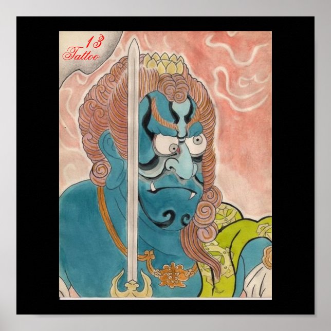 Poster 13, tatouage (Devant)